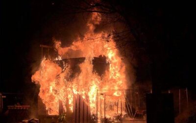 Presseaussendung: Brandanschlag auf LobauBleibt-Besetzung
