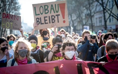 LobauBleibt: Großdemo zum SPÖ-Parteitag